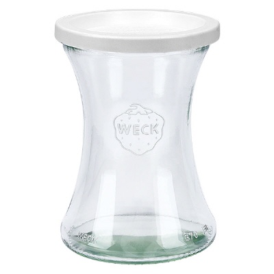 Bild 370ml Delikatessenglas mit Frischedeckel WECK RR80