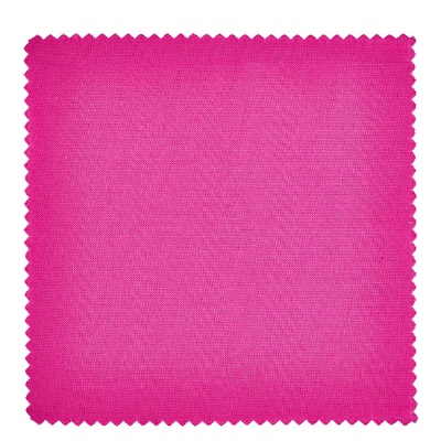 Bild Stoffdeckchen pink 120x120mm eckig