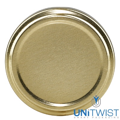 Bild 70mm BasicSeal Deckel gold (TO70) UNiTWIST