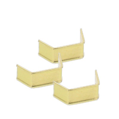 Bild U-Clipbandverschluss gold (100er Pack) 33mm