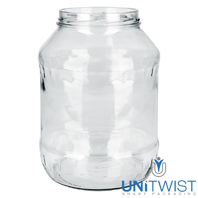 Bild 2650ml Rundglas ohne Deckel (TO100) UNiTWIST