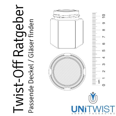 UNiTWIST Twist-Off Deckel PVC frei 5